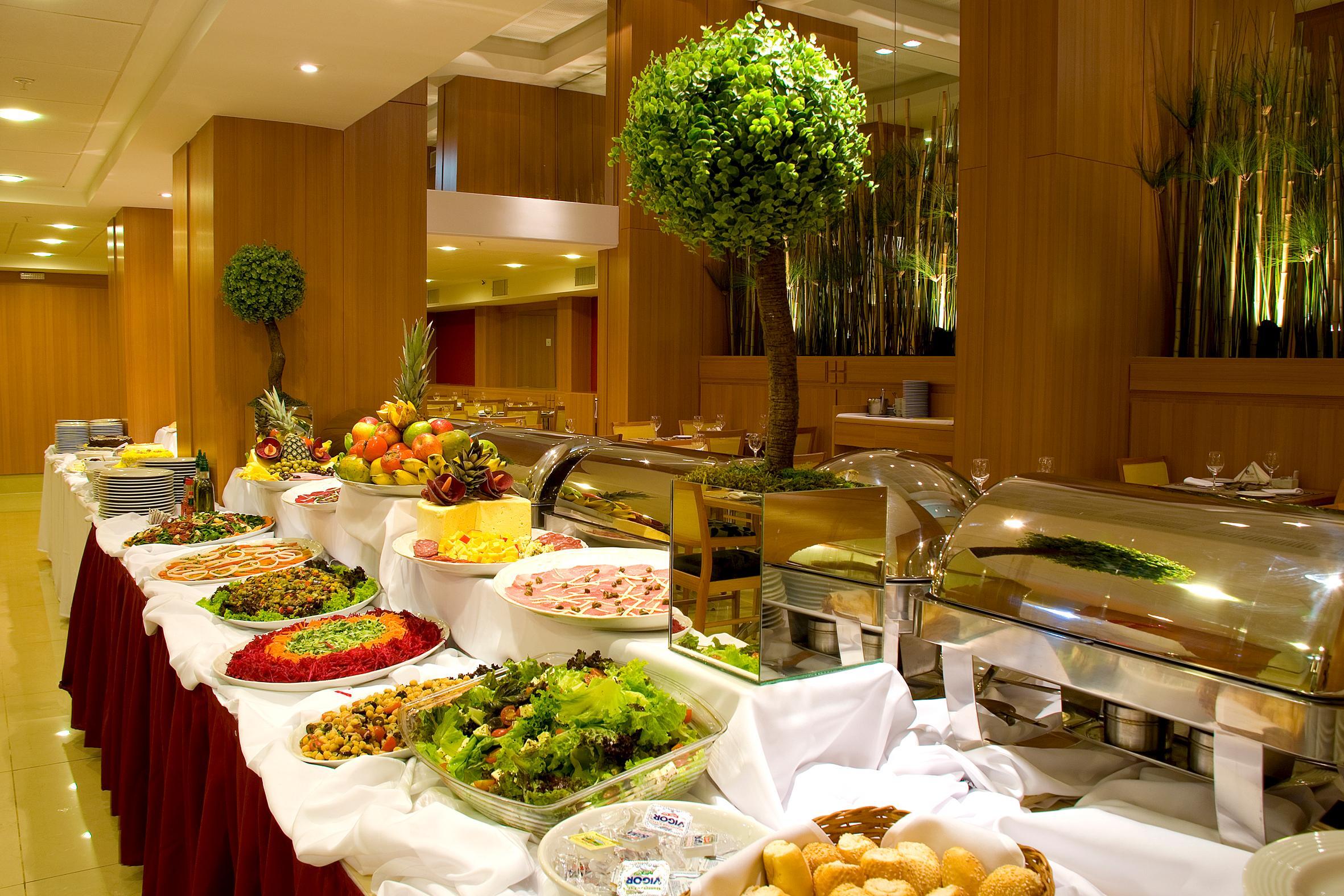 Hotel Atlantico Business Centro Rio de Janeiro Buitenkant foto Buffet
